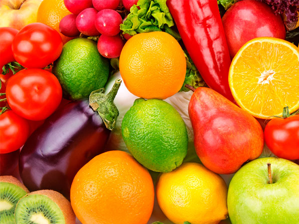Frutas y verduras que previenen un ataque cerebral -  Come frutas y verduras