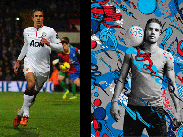 Brasil 2014:  jugadores con cuerpo de modelo - 7. Robin van Persie:  Inglaterra