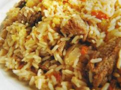 Arroz con carne