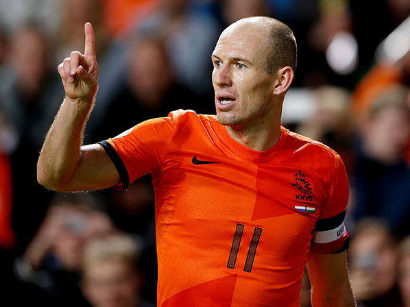 Cómo llegan las estrellas al Mundial - Arjen Robben