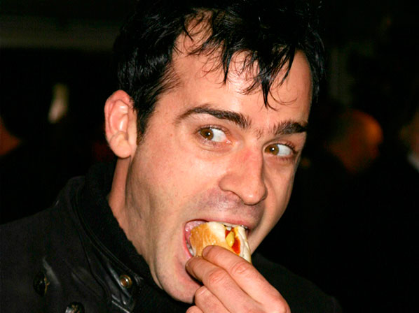 Los famosos más adictos a la comida chatarra - Justin Theroux