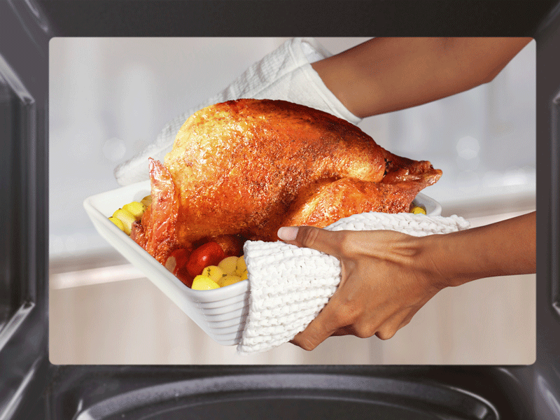 Cómo preparar pollo “libre de bacterias” - 9. Al recalentar
