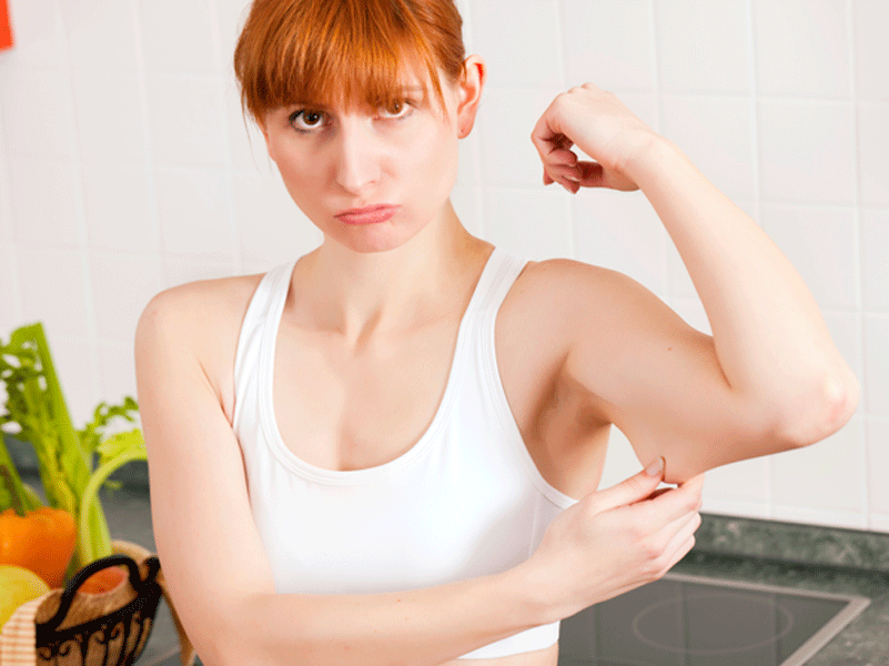 10 ejercicios para tonificar brazos y hombros  - Menos masa muscular