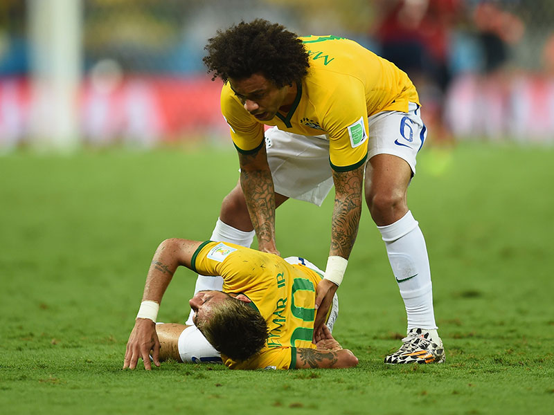 Neymar y otras lesiones tristes del Mundial - ¿Es preocupante?