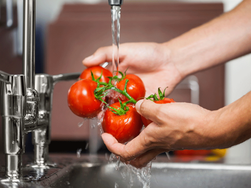 10 alimentos que se deben lavar  - 4. Frutas y vegetales