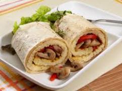 Wrap de champiñones