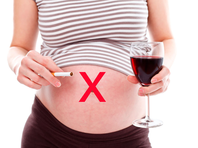 10 consejos para un embarazo y parto sin riesgos - 3. Evita hábitos perjudiciales