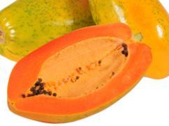 Barquillos de papaya