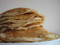 Pancakes de “blueberries” 