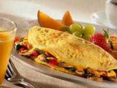 Tortilla “omelette” de vegetales al estilo puertorriqueño