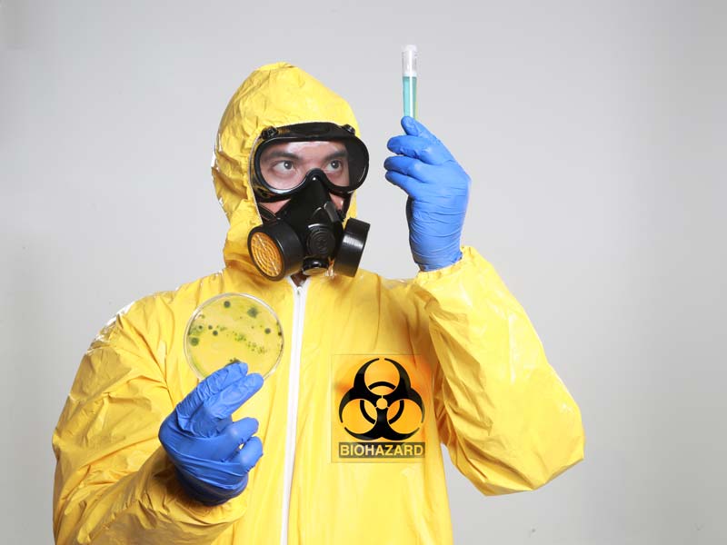 Así es el traje de bioseguridad anti ébola - Ropa de protección