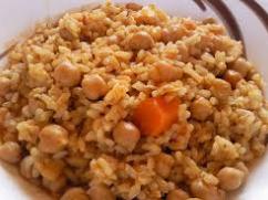 Arroz con garbanzos Puertorriqueños