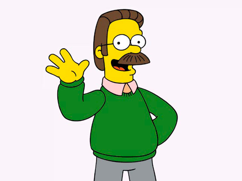 ¿Quién necesita una visita al psiquiatra? - Ned Flanders
