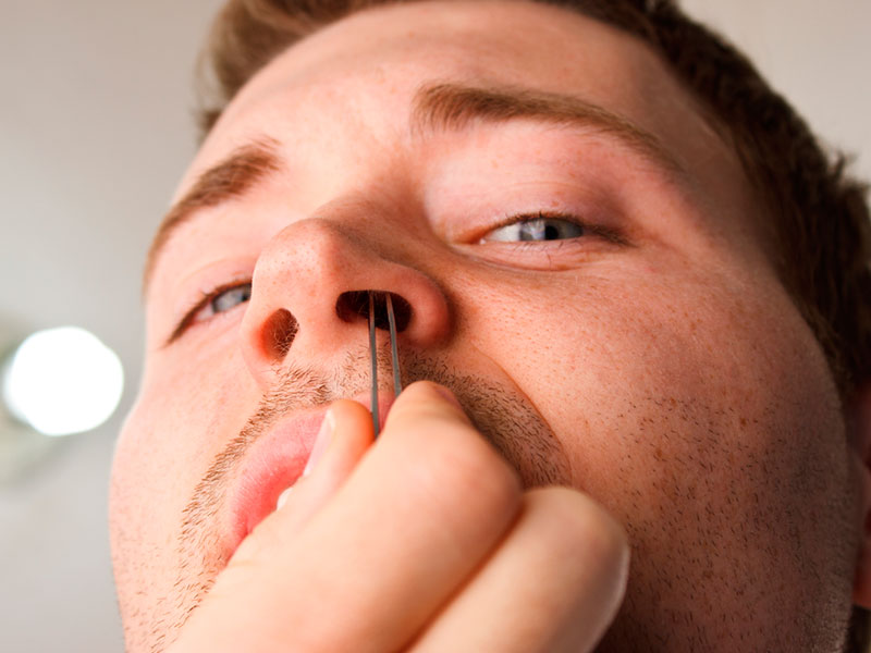 10 cosas que no sabías sobre tu cuerpo - 7. Vello de la nariz, ¿para qué sirve?