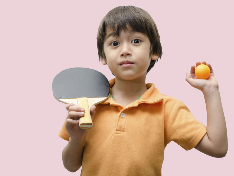 Hemofilia: actividad física infantil - Tenis y ping pong
