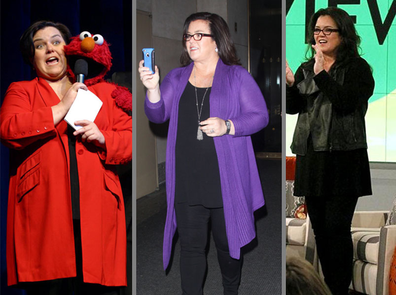 Famosos que dijeron “adiós al sobrepeso”  en 2014 - 2. Rosie O'Donnell