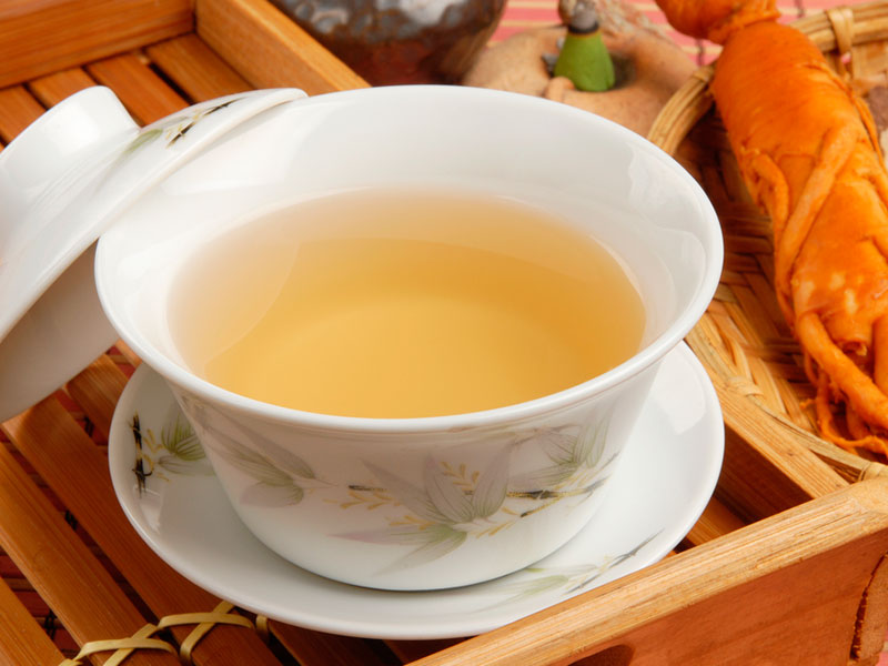 10 alimentos que quitan el sueño - 4. Té de ginseng