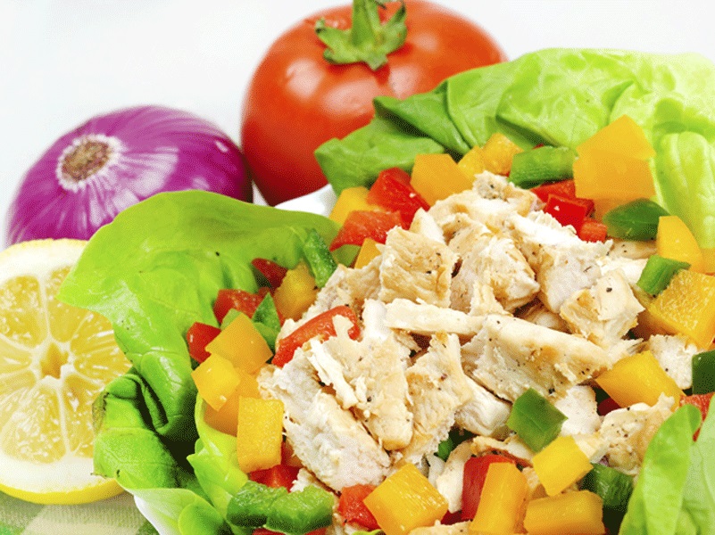 Cuerpo ideal: más proteína  y algunos “carbs”  - Llenar tu plato en forma sensata