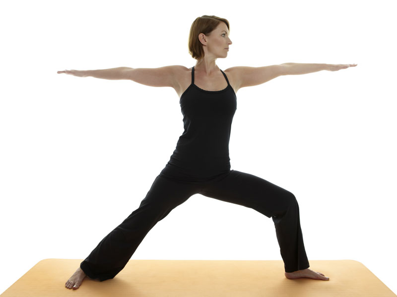 Yoga: 5 posturas de contra la depresión - 2. Guerrero II