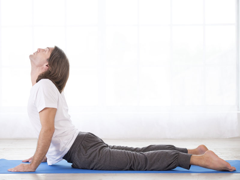 Yoga: 5 posturas de contra la depresión - 5. Cobra