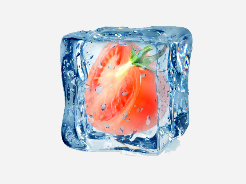 ¿Qué alimentos conviene congelar y cuáles no? - 2. Frutas y verduras con mucha agua