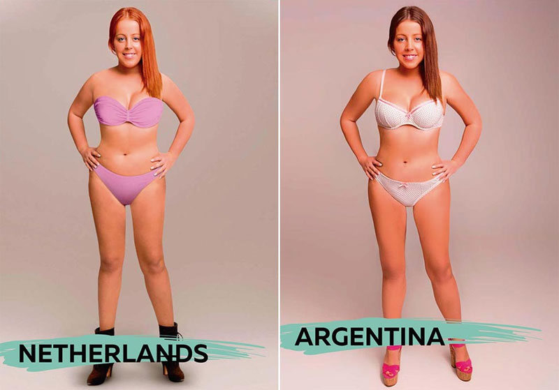 La mujer ideal según su paìs de origen - 3. Países Bajos y Argentina