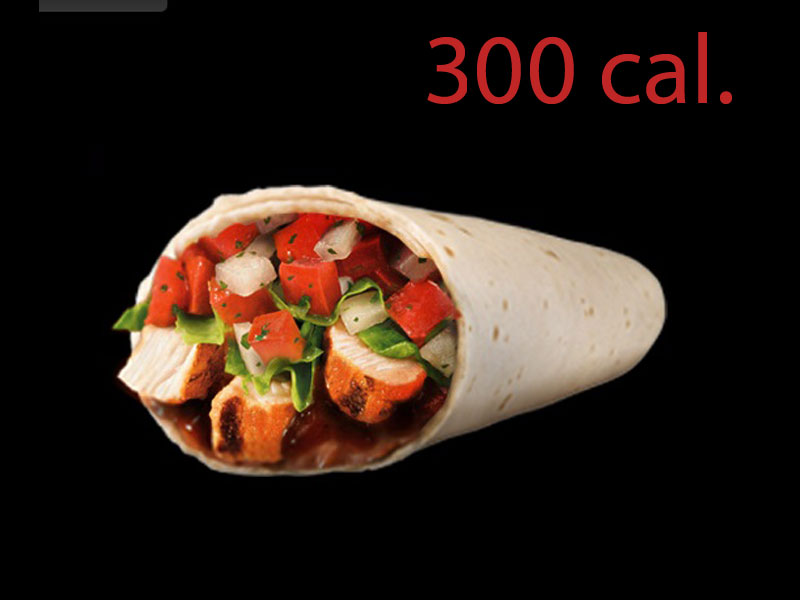 Comidas rápidas con menos de 500 calorías - 11. Taco Bell: Burrito de pollo fresco supreme 