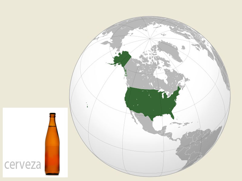 ¿Qué consumen los países más bebedores? - Estados Unidos: 297 onzas al año