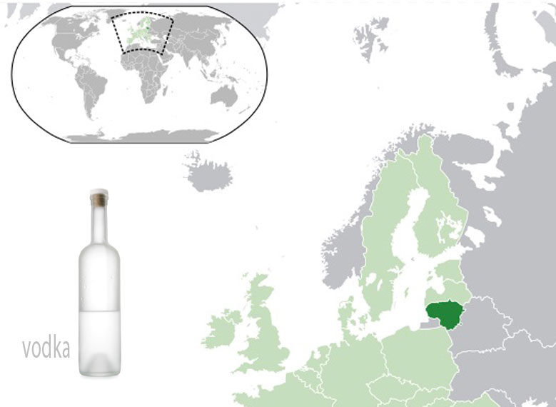 ¿Qué consumen los países más bebedores? - 1. Lituania: 483 onzas al año 
