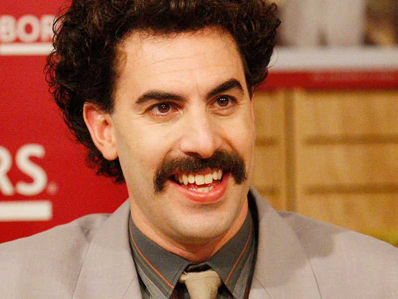 Bigotes: vuelven a estar de moda y previenen enfermedades - 5. “Borat” llegó