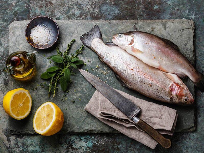 Cuáles son los pescados más saludables - Trucha