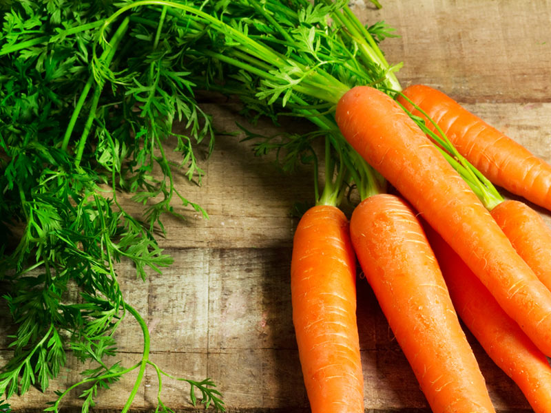 Las 10 raíces más populares para la salud - 7. Zanahoria