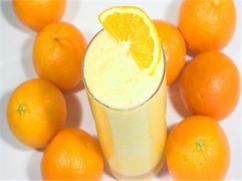 Batido de naranja y huevo - Recetas Sanas