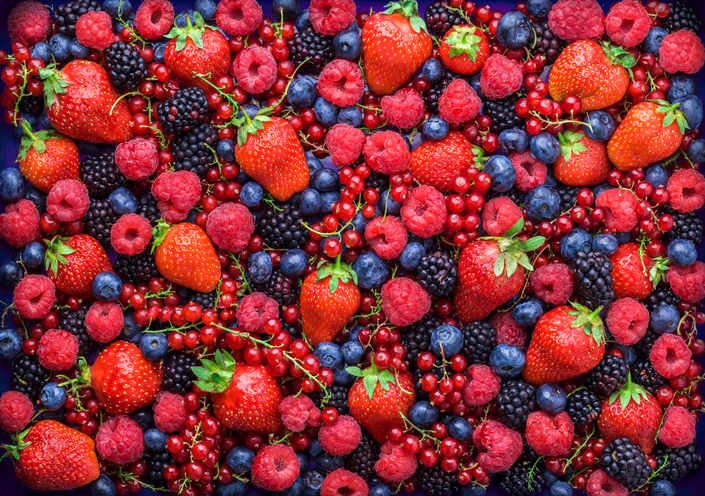 Cuáles son los beneficios de las bayas o berries - Antioxidantes