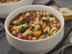 Sopa de vegetales con pasta