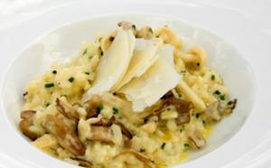 Risotto con hongos