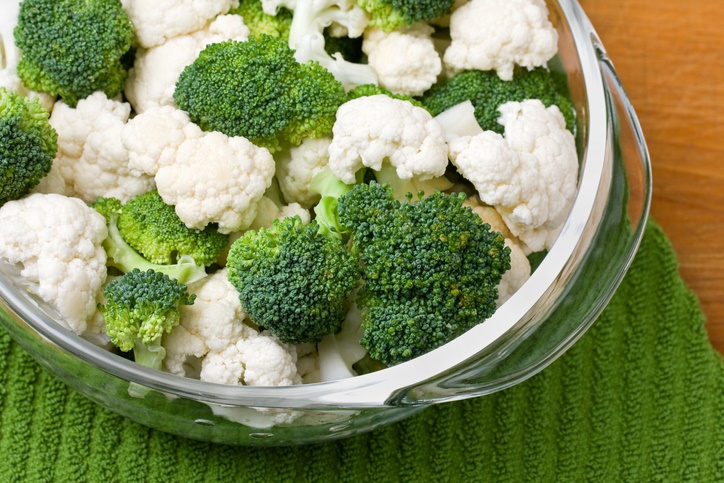 Dieta keto: receta de coliflor con brócoli - Ingredientes para 1 porción
