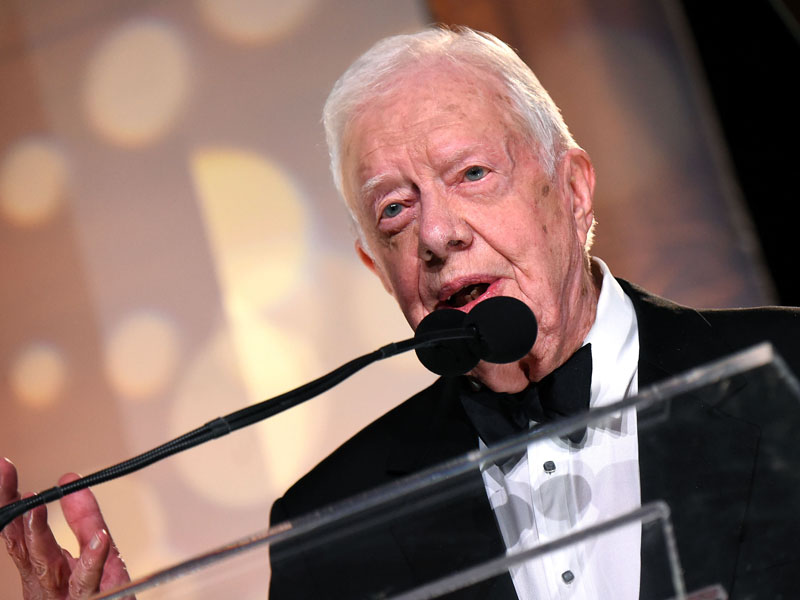 Las 10 noticias de salud más impactantes del 2015 - 5. Jimmy Carter "libre" de cáncer