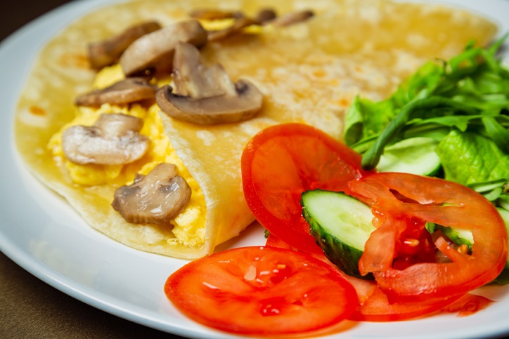 Dieta keto: deliciosa receta de omelette de champiñones - 5. Está casi lista