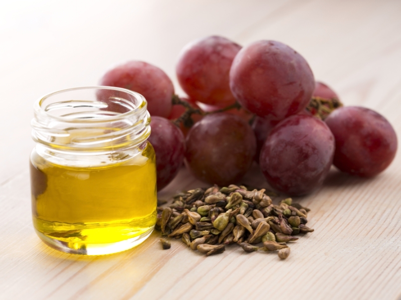 Cuál es el mejor aceite para cocinar - Aceite de semilla de uva