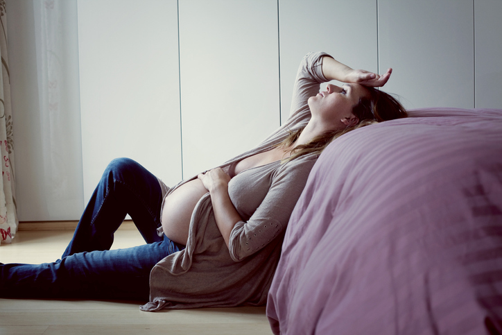10 cosas extrañas que pasan a tu cuerpo en el embarazo - 8. Tu vagina es azul