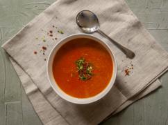 Sopa de tomate y zanahoria
