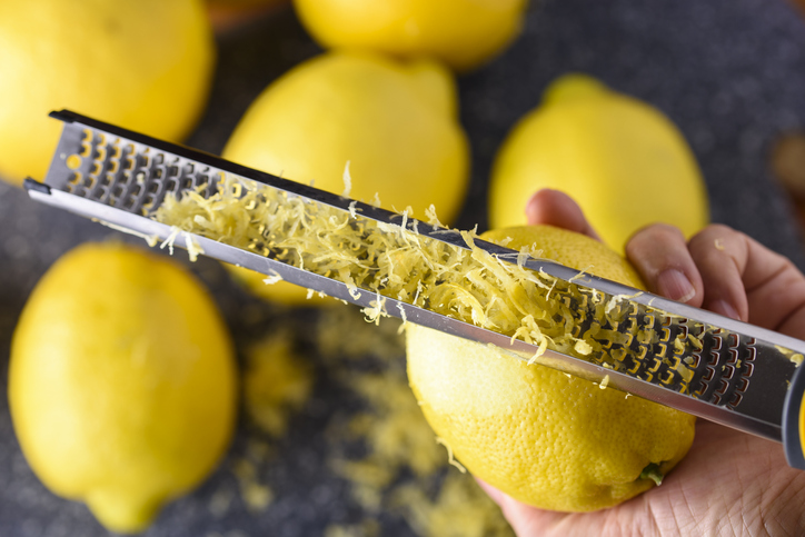 What can lemon peel be used for?